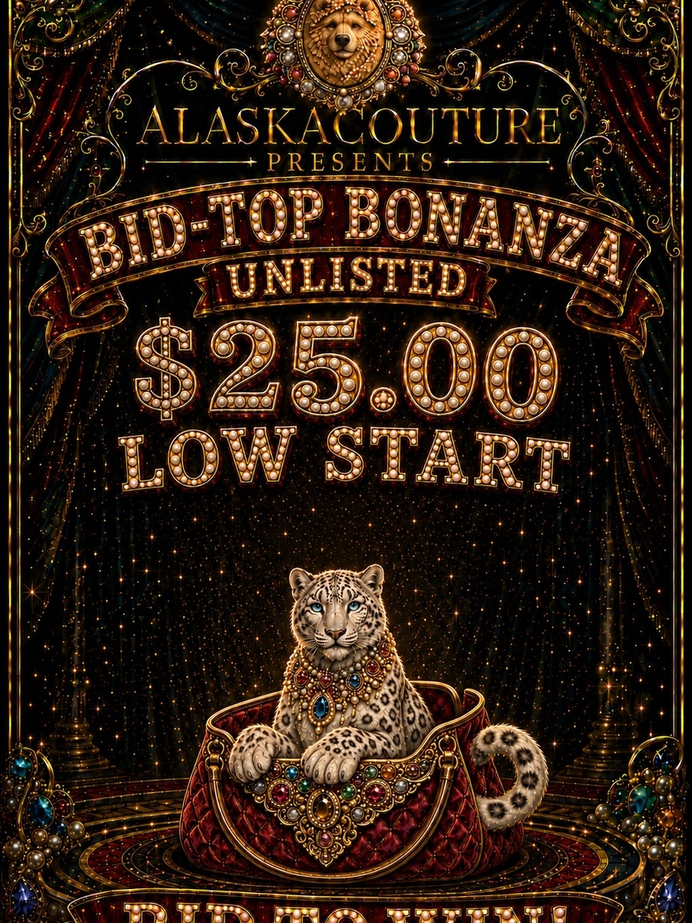 AlaskaCouture's 🎪🌟Bid TOP Show🌟🎪 UNLISTED 25.00 LOW START Purse Or ACCESORY